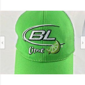 Bud Light Lime Baseball Cap Trucker Snapback Distressed Hat
